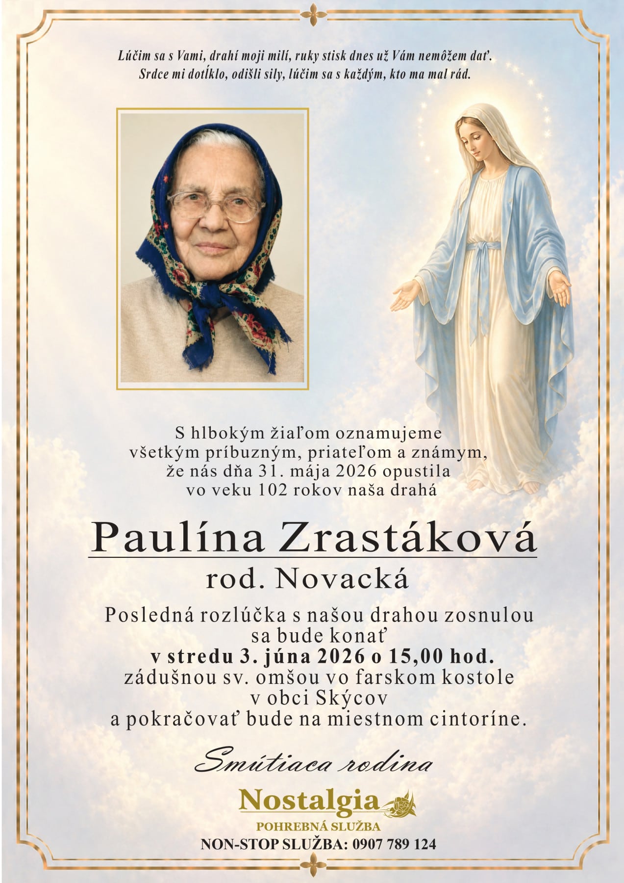 Paulína Zrastáková